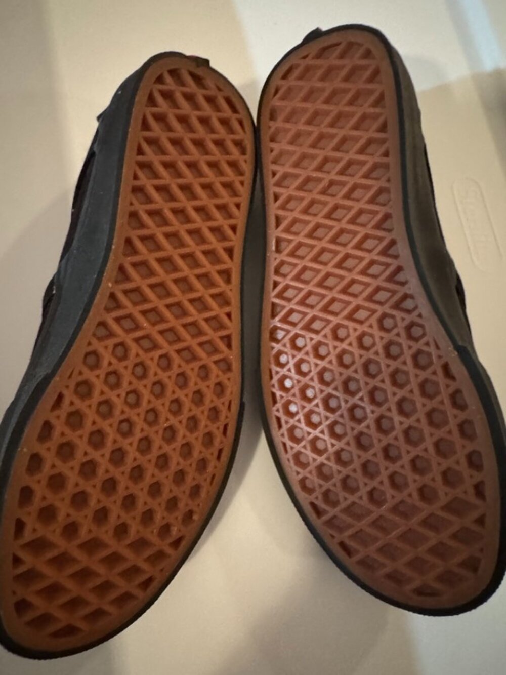 Vans Womens' Slip-On Black-on-Black Monochrome Sneakers, Size:Women's 5.5, NWT - Picture 6 of 7